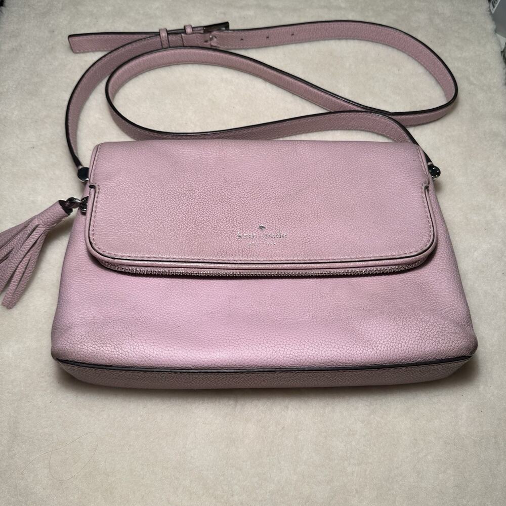 Kate Spade NewYork Bag Crossbody Pink Foldover adjustable strap